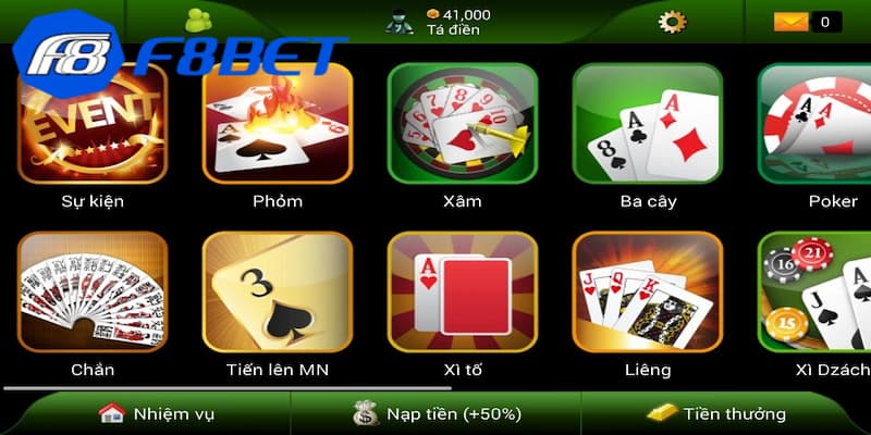 Hướng dẫn anh em cách chơi game bài F8bet